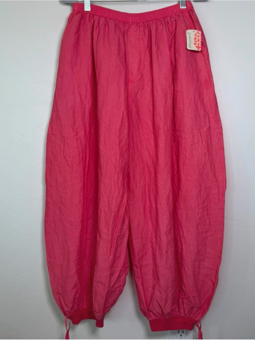 Free People Pink Balloon Pants Women Size S NWT